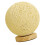 Lampe de table LED à boule en rotin 3 W, à intensité variable, naturelle 11
