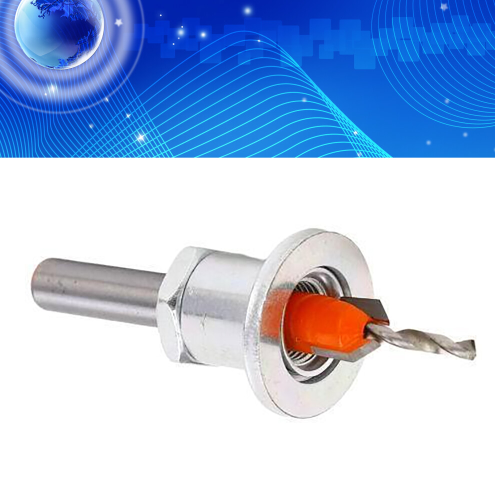 Precision Wood Countersink Drill Bit 2.8Mm For Sink Holes & Adjustable Depth 4641335630706