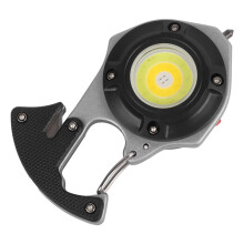 LED-Schlüsselanhänger-Taschenlampe Vielseitige Hochhelligkeit Tragbares Mini COB Arbeitslicht