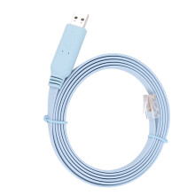 USB-zu-RJ45 Console Kabel 5,9 ft Hochgeschwindigkeit Langlebiger Kupferstecker Und Plug & Play USB-zu-RJ45 Seriellkabel Für Computer Router
