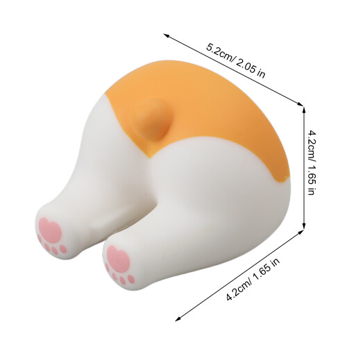 Support mural pour brosse à dents animal de dessin animé en ABS 1