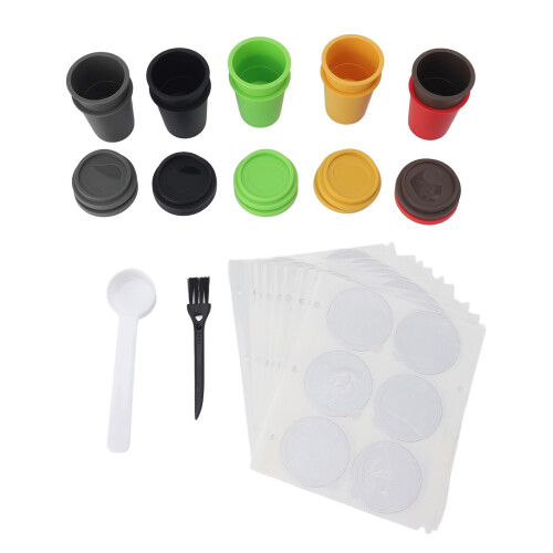 10er Pack untenversiegelte Kaffee-Pods 129,00 g 4,55 oz 1