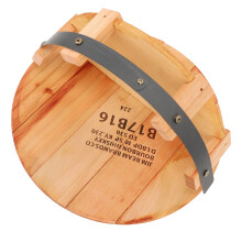 Porta-vinos de pared de madera y hierro, ahorro de espacio