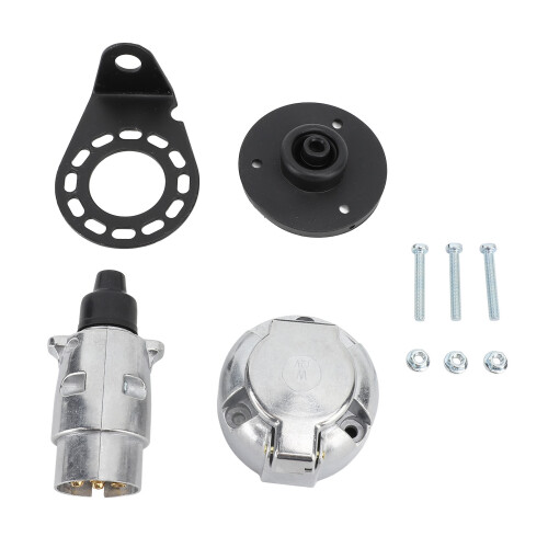 DC 12V 7-poli kit di spina e presa per rimorchio 6A 2