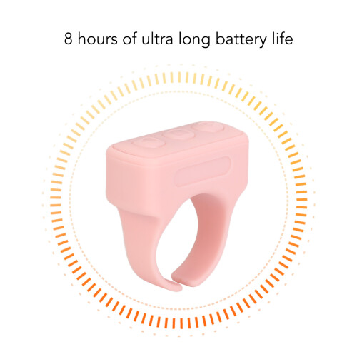 Télécommande rose pour Page Turner 25mAh, 30x28x13cm, BT5.0 2