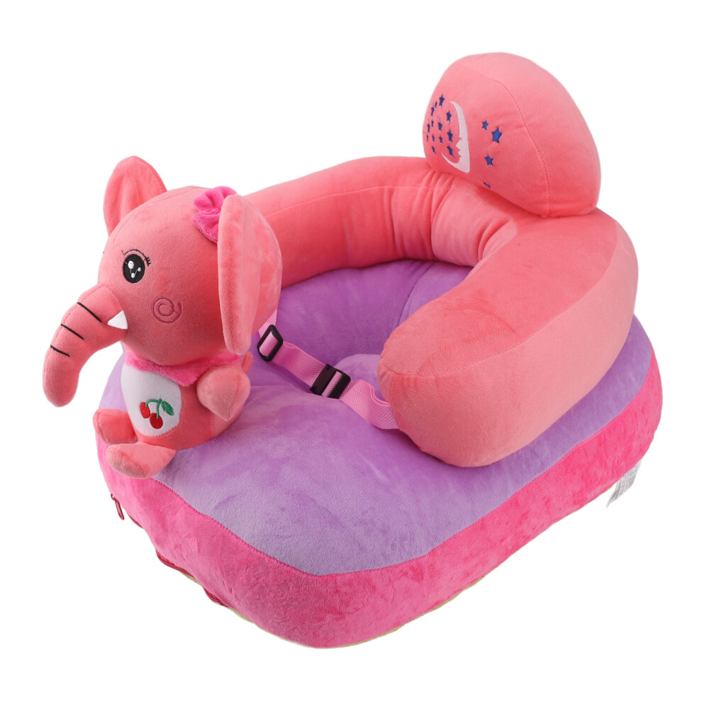 Baby Elephant Plush Baby Sofa Chair, Adjustable, Portable Comfort-image-OPC-PJDTXQ8-NEW