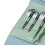 Set da 16 pezzi di tagliaunghie 1,38 cm con custodia 13