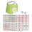 Small Travel-Sized Mahjong Set Clear Patterns and Lightweight Design 2