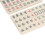 Ivory Small Mahjong Set - Clear Patterns Travel-Ready and Durable 10