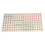 Ivory Small Mahjong Set - Clear Patterns Travel-Ready and Durable 15