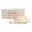 Ivory Small Mahjong Set - Clear Patterns Travel-Ready and Durable 12