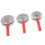 3-teiliges Set Doppelseitiger Pferde-Curry-Kamm 4/5/6 Ringe 14