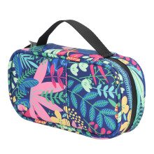 Insulin Cooler Travel Case with Ice Pack - Tropical Rainforest Pattern