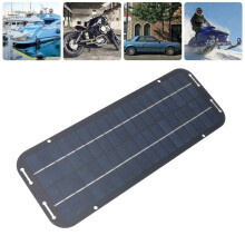 Panel solar portátil de 12V 5W 12.5x33.5cm para exterior