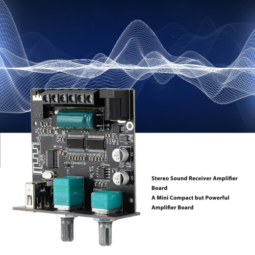 Bluetooth 5.1 Mini 9-24V Amplificatore a 2.1 canali 4-8Ω 2