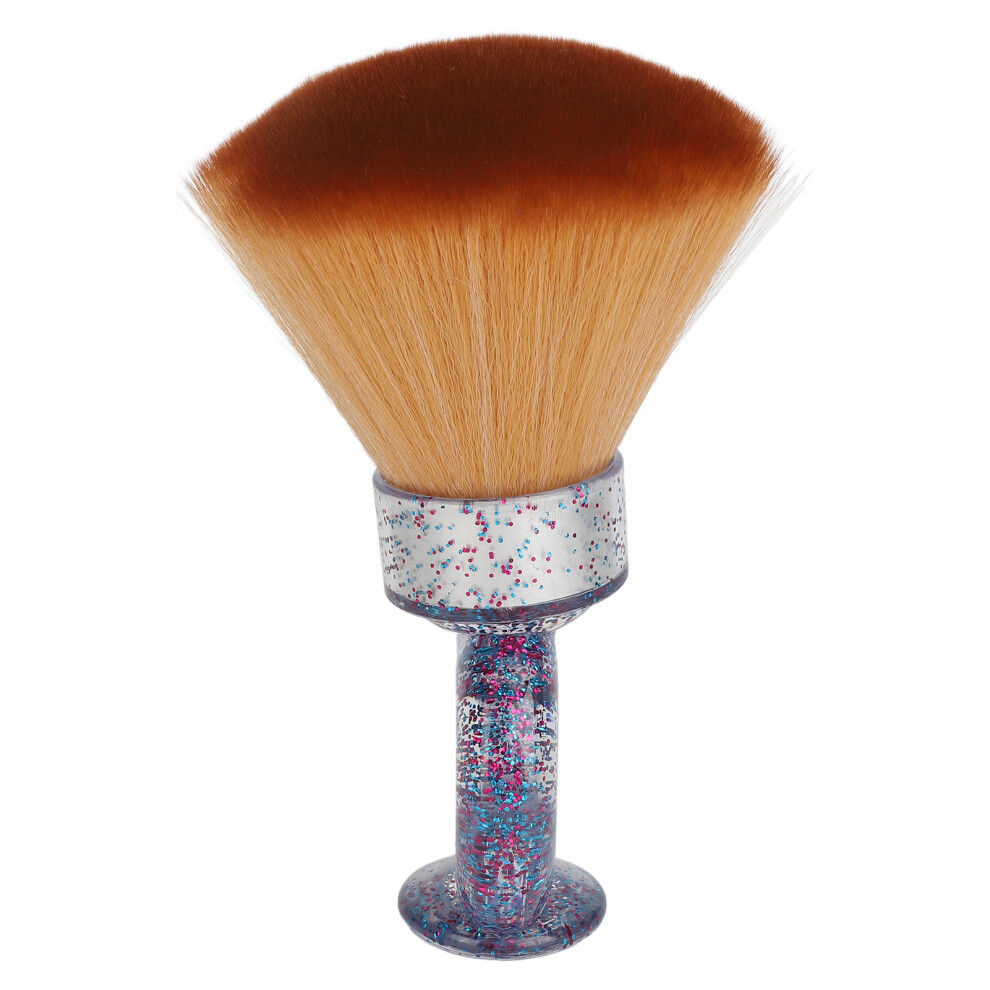 Broken Hair Brush with Soft Nylon Bristles, Curved Circular Shape for Salon & Home