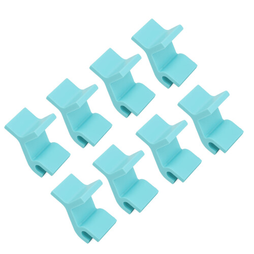 8PCS Silicone Baking Pan Stackers Space Saver Cookie Sheet and Baking Rack Set
