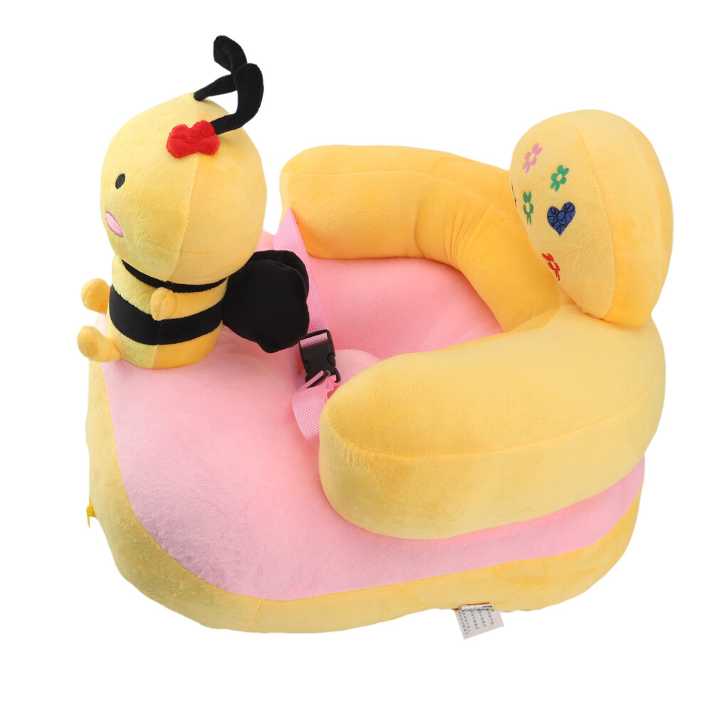 Adjustable Plush Sitting Chair Sofa for Infants & Toddlers, Portable Safe Design-image-OPC-PJDTYF6-NEW