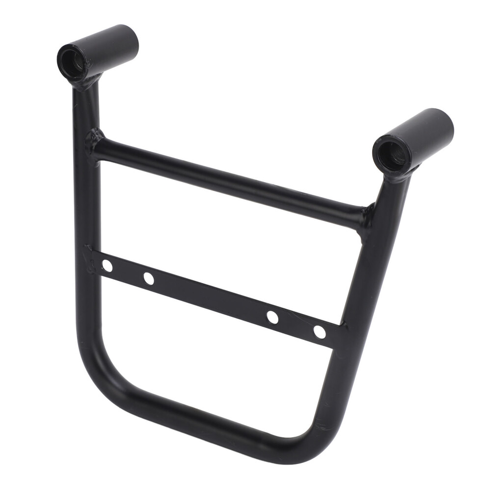 High Strength Iron Left Side Saddle Bag Rack For Vulcan S 650 Carbon Black 8051335641873