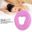 Almohada de masaje facial de silicona morada para spa 4