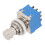 Interruttore pedale per chitarra 9-pin 3PDT blu True Bypass 12