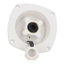 RV-Wandhalterung Füllregler Weiß 85mm/20.2mm