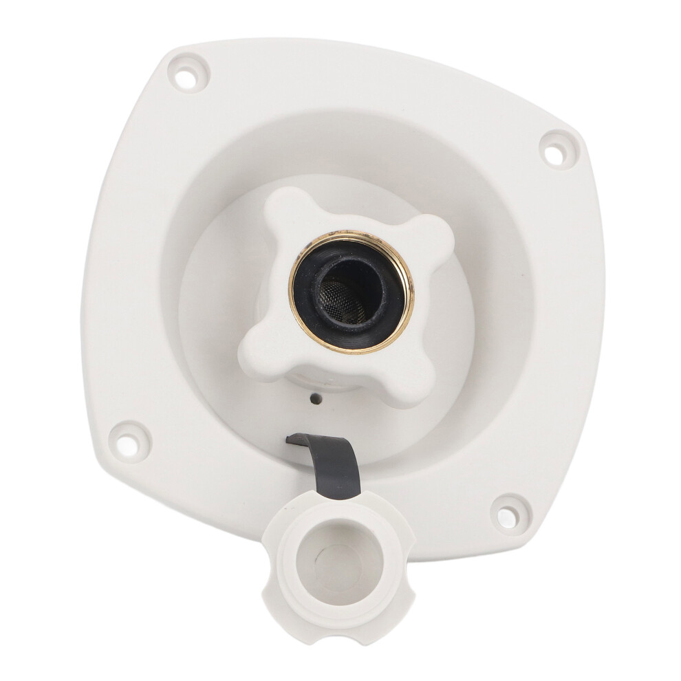 High Flow Wall Water Regulator For Campers And Boats White 8791335643247