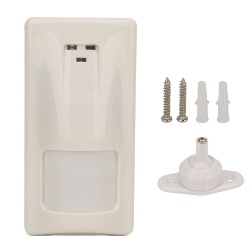 Alarma de sensor de movimiento PIR dual DC9-16V, 12m 110 ABS 1