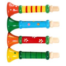Holz-Trompeten-Spielzeug Klang Holz-Blaser Bildungs-Pfeife Musikinstrument für Kinder