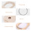 Arpa tipo lira de 7 cuerdas Kit DIY de tilo con llave 5