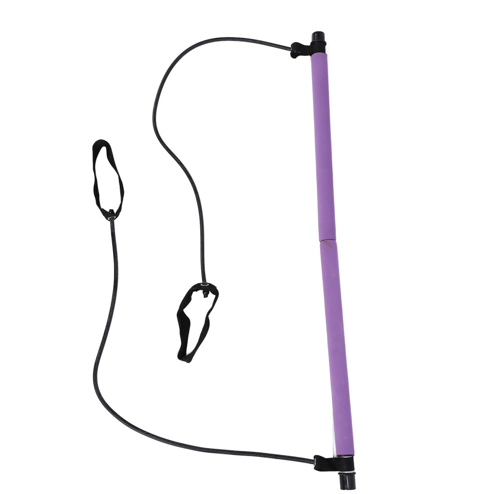 Portable Pilates Bar Kit with Resistance Bands - Women's Fitness Equipment