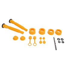 Complete Fuel Tank Spout Kit Includes Drill Bit & Vent Covers Fits 10 Gallon
