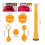 Complete Fuel Tank Spout Kit Includes Drill Bit & Vent Covers Fits 10 Gallon 2
