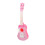 Kids Plastic Ukulele 35cm Pink Rabbit Style 4 Strings Educational Music Gift 3