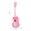Kids Plastic Ukulele 35cm Pink Rabbit Style 4 Strings Educational Music Gift 2