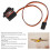 Servo digitale RC 0,65 kgf·cm 20x8,5x25 mm plastica 5
