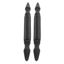 2PCS Dual Head Spring Punch Set, Carbon Steel, 1/8" & 3/16"
