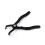 Pinze a spillo angolate di 30, 17,5 cm, Nero 3