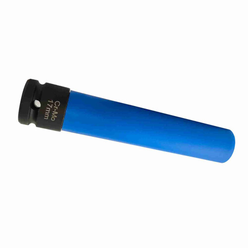 1/2'' Antriebs 17mm Chrom-Moly Tiefstoßmutternschaft – Blau