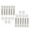 SBF 12x 5/16x2in Kit de pernos de acero inoxidable SmallBlock 5