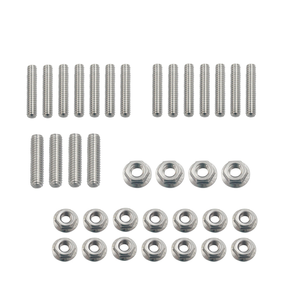 Stainless Steel Sbc Oil Pan Stud Kit For Chevy Small Block 283-400 7651335647793