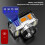 Linterna frontal LED mini 1200mAh USB Recargable 3