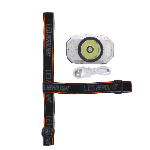 Linterna frontal LED mini 1200mAh USB Recargable 1
