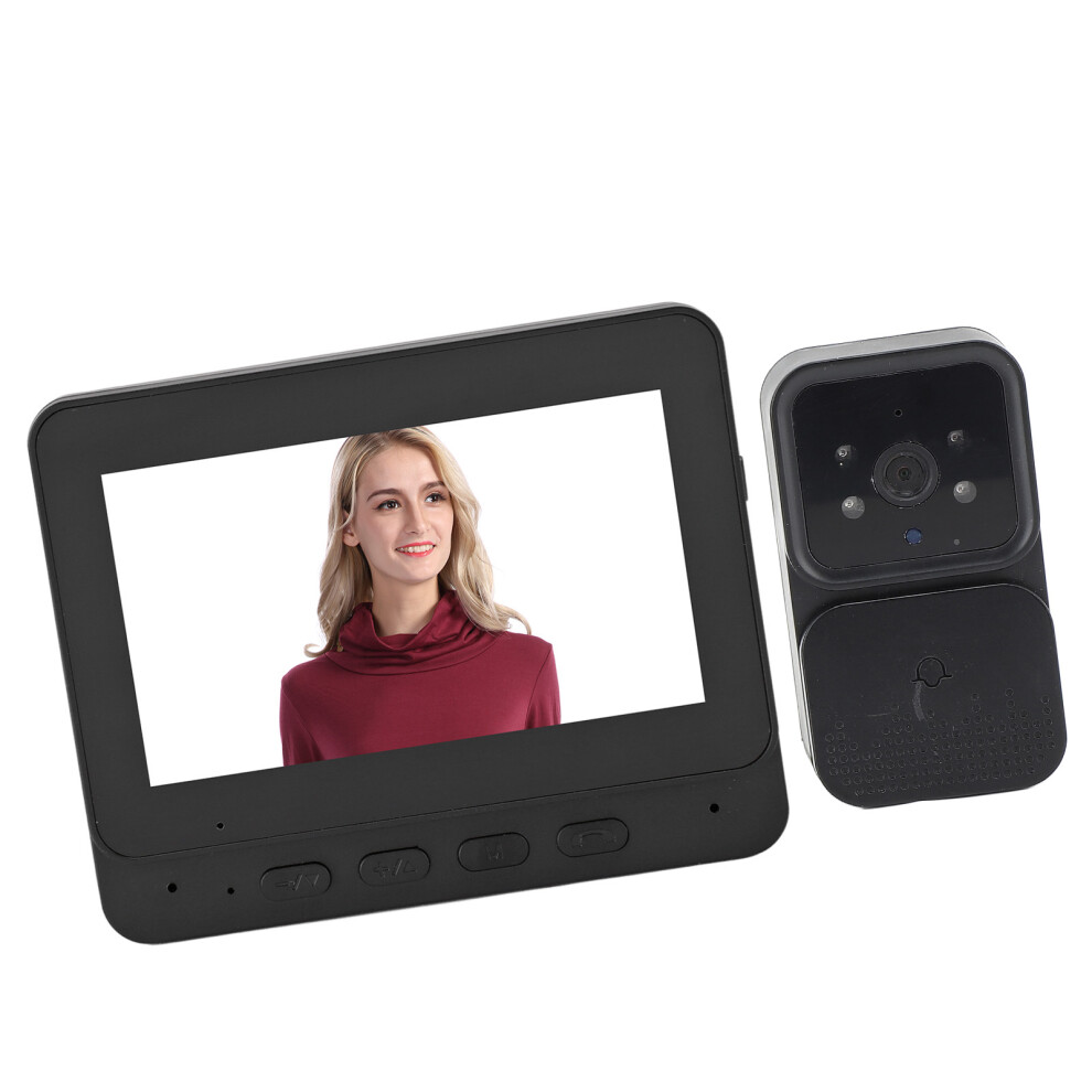 Wireless Wifi Video Doorbell Camera With Monitor, 1080P, Night Vision 9431335649595