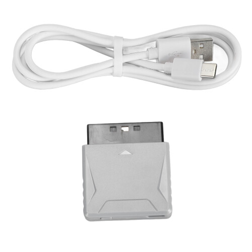 Adattatore per controller wireless retrò USB-C piccolo, grigio 1