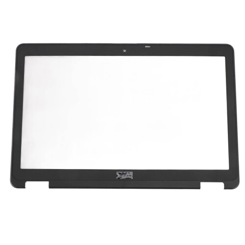 Cubierta del bisel frontal de LCD de ABS negra para portátil E6540 1