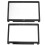 Cubierta del bisel frontal de LCD de ABS negra para portátil E6540 5