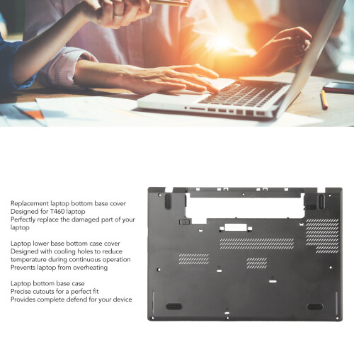 Scocca inferiore per portatile T460 nero 2