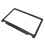 Cubierta del bisel frontal de LCD de ABS negra para portátil E6540 16
