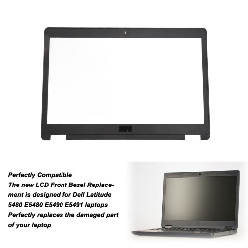 Cornice frontale LCD per 5480 E5480 E5490 E5491 nera 2